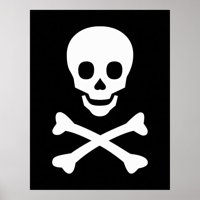 Skull and Crossbones Poster (Front)
