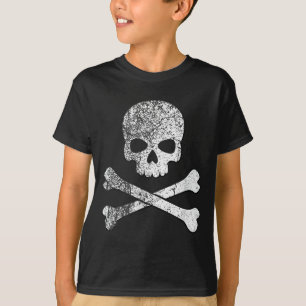 Skull and crossbones skeleton pirate jolly roger T-Shirt