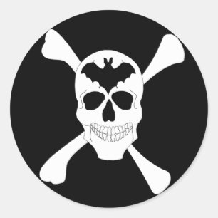 Skull And Crossbones Stickers