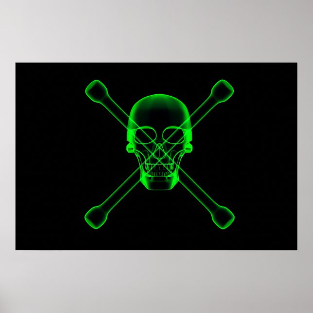 Skull and Crossbones- X-ray vision Poster (Front)
