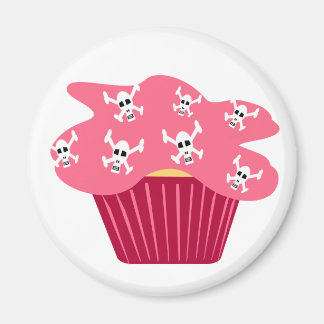 Skull and Cupcakes Magnet