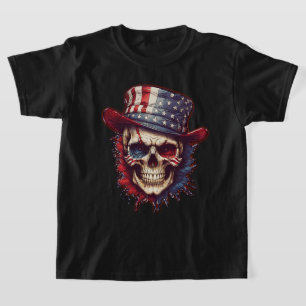 Skull and Flag 7 T-Shirt