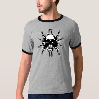 Skull and Guns T T-Shirt