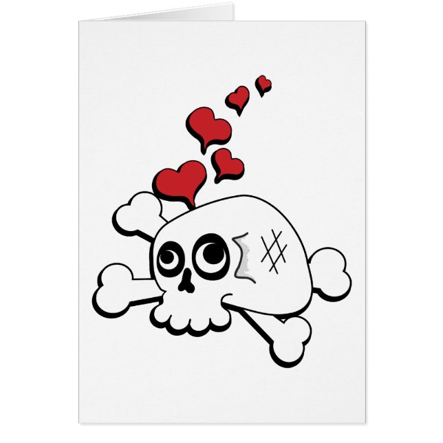 Skull and Hearts (Front)