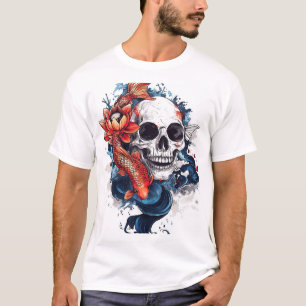 Skull and Koi Serenity T-Shirt