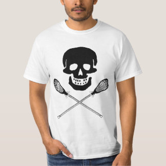 Skull and Lacrosse Sticks T-Shirt