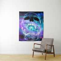 Skull and Planet Earth - Human Skulls