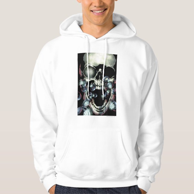 Skull and Rings - Colour Hoodie (Front)