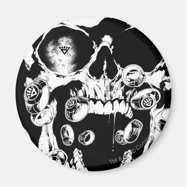 Skull and Rings Magnet (Front)