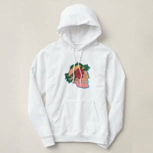 Skull and Rose Hoodie