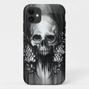Skull and Roses Case-Mate iPhone Case