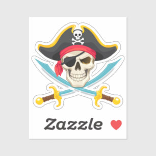 Skull and sabers