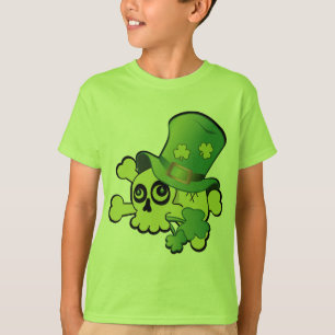 Skull and Shamrocks T-Shirt
