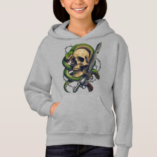 Skull and Snake Warrior - Dark Gothic Gunslinger