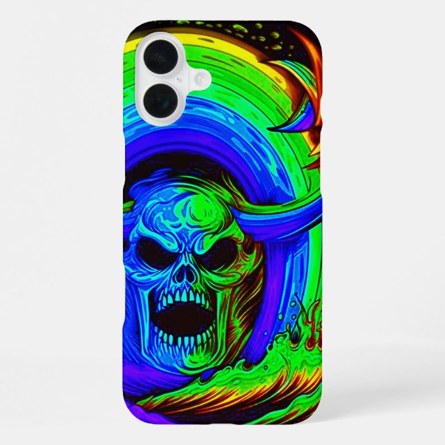 Skull Artwork Phone Case (Back)