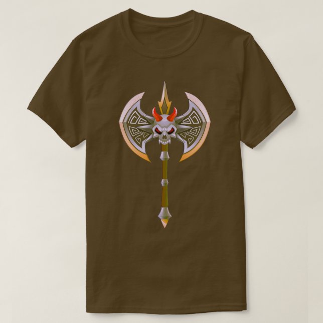 Skull Axe 6 T-Shirt (Design Front)