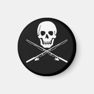 SKULL & BACKBONES MAGNET