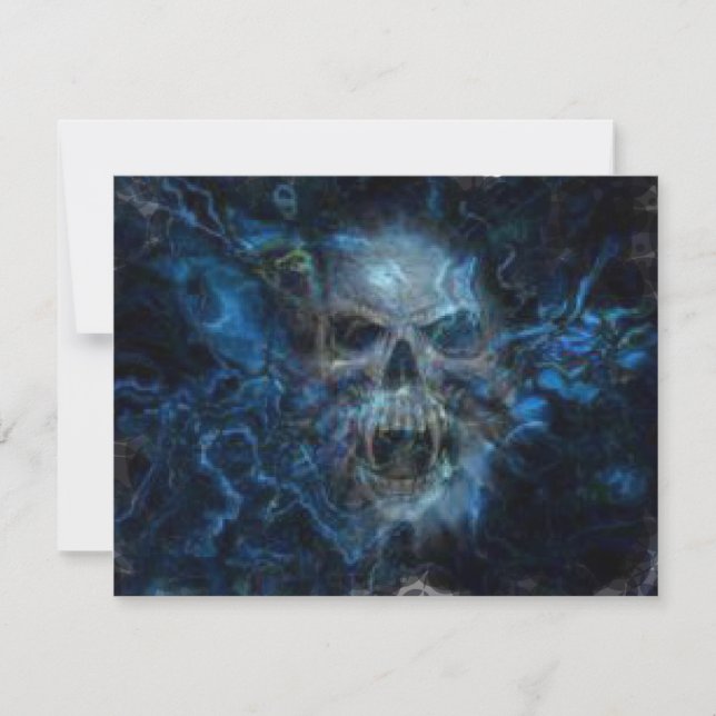 Skull blue blast (Front)