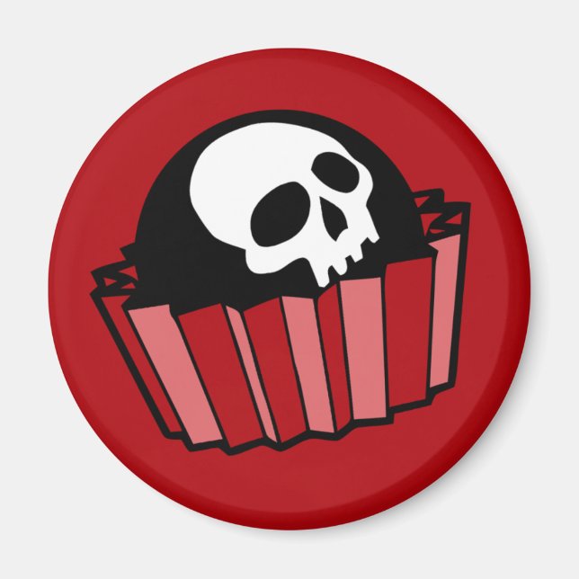 Skull Bonbon Magnet (Front)