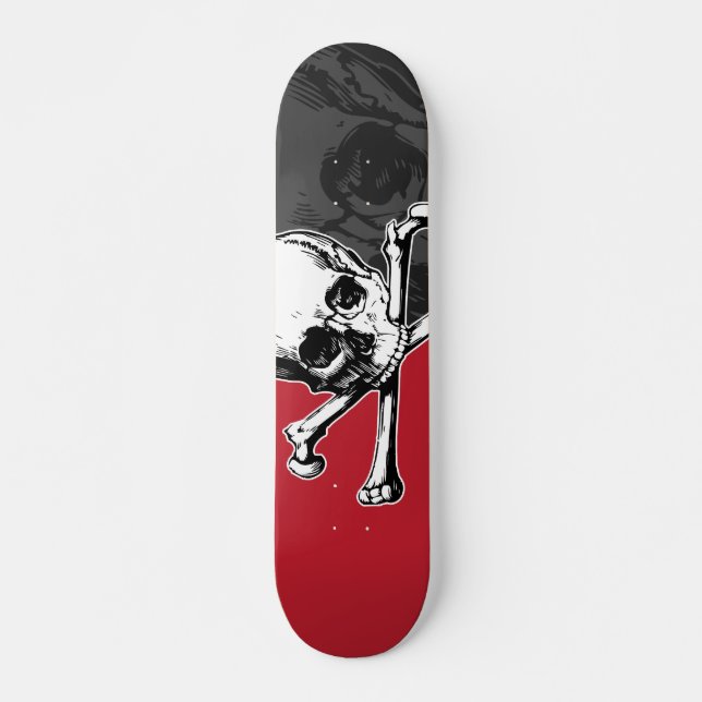 Skull & Bones Skateboard (Front)