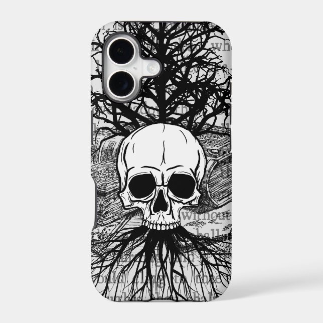Skull & Books (Back)