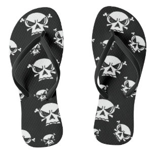 Skull Boys Flip Flops