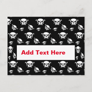 Skull Boys Postcard