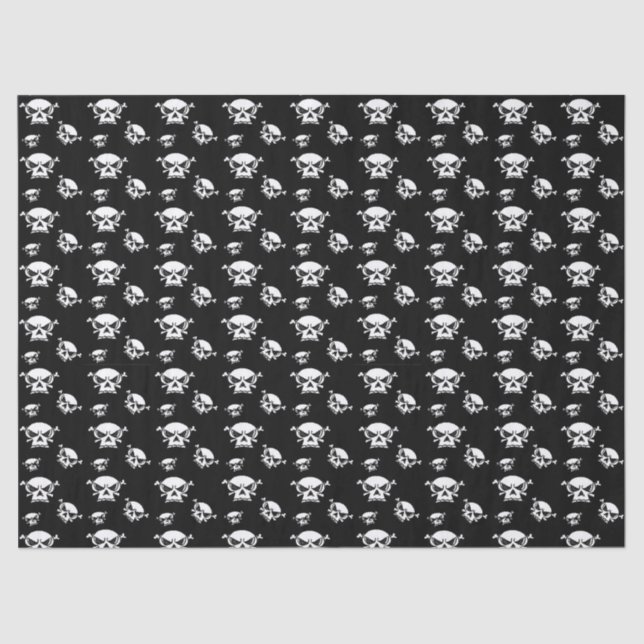 Skull Boys Tissue Paper (Front)