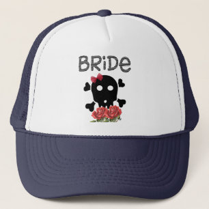 Skull Bride Trucker Hat