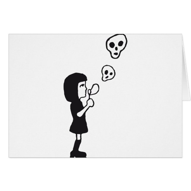 skull bubbles (Front Horizontal)