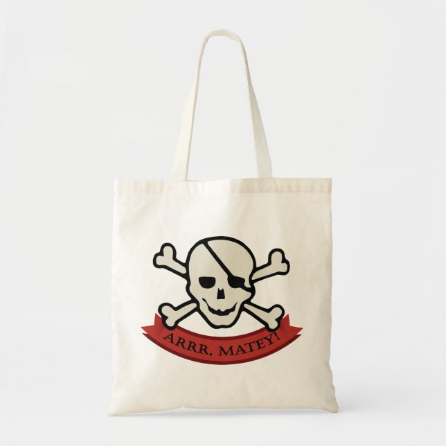 Skull - Budget Tote Bag (Front)