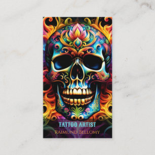 Skull Business Card