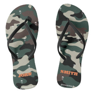 Skull Camo Jandals