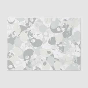 Skull camouflage tissue paper