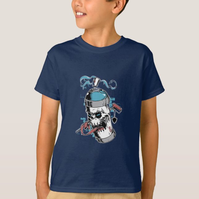 Skull Canister T-Shirt (Front)