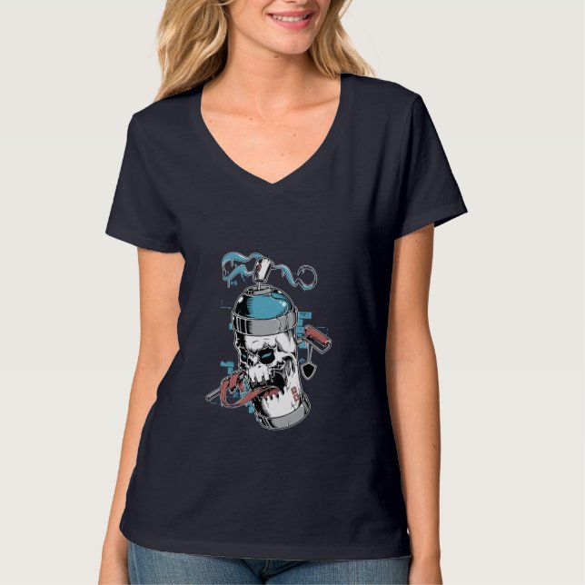 Skull Canister T-Shirt (Front)