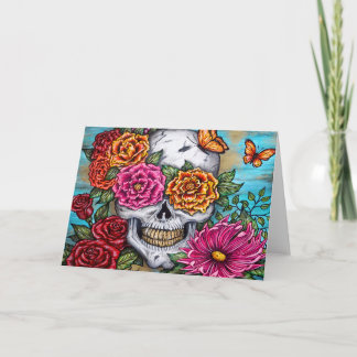 Skull Card