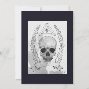 Skull Card