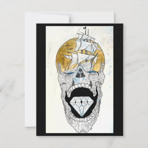 Skull Card