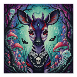 Skull-Charmed Seer Poster