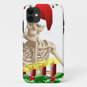 skull christmas Case-Mate iPhone case