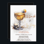 Skull Cocktail Scary Costumes & Cocktail Halloween Invitation<br><div class="desc">Cute skull cocktails theme Halloween party invitation. Personalise this spooktacular invite with your details.</div>