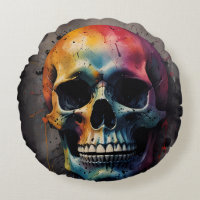 Skull colored head