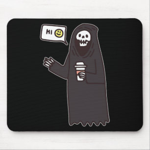 Skull Concert Graphic Tees Funny Gothic Y2K Hallow Mouse Pad