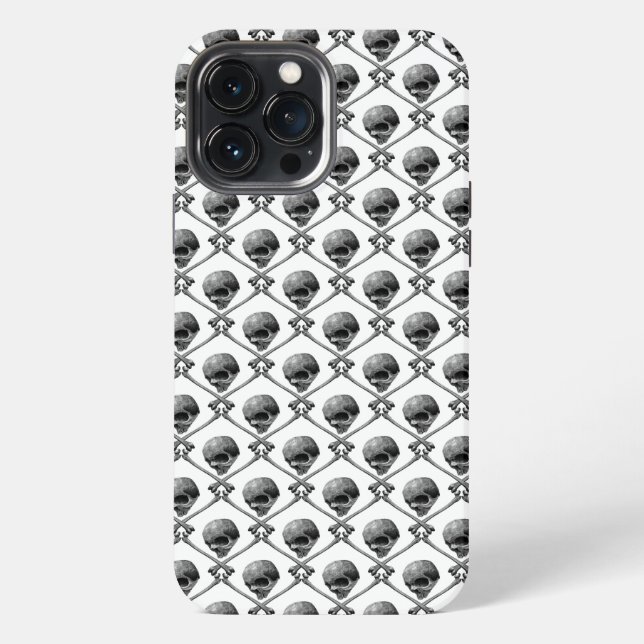 skull Craneo pattern iPhone Case (Back)