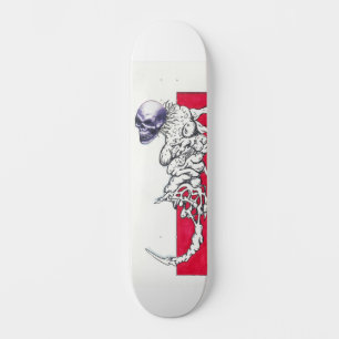 skull creature skateboard