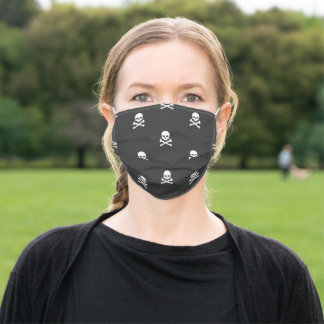 Skull & CrossBones 01 Cloth Face Mask
