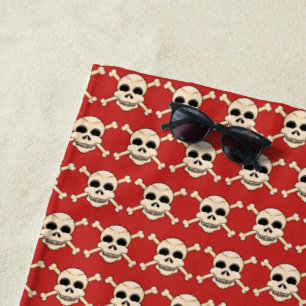 Skull & Crossbones Beach Towel