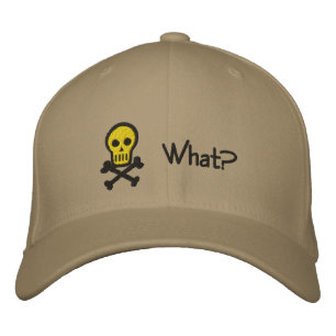 Skull & Crossbones Customisable Embroidery Hat