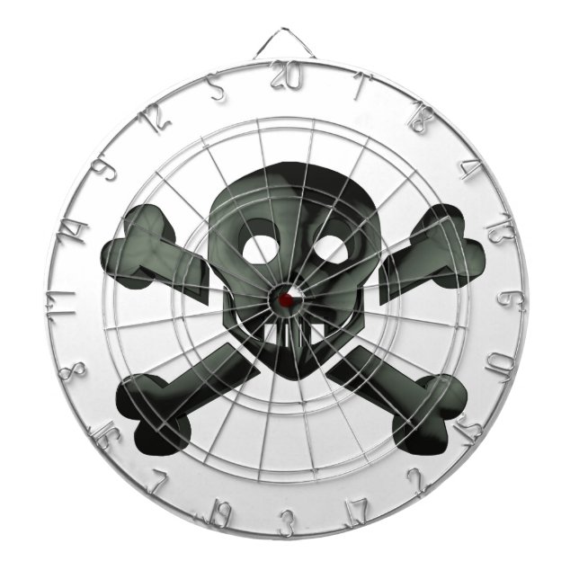 skull crossbones dartboard (Front)